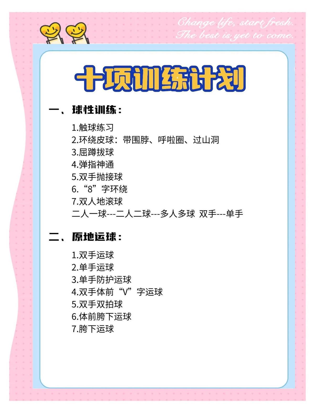 哪里能找到针对不同年龄段的篮球训练日程?